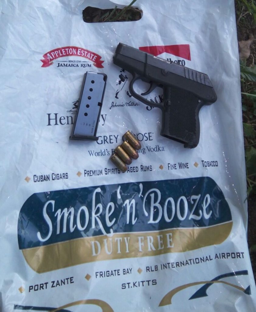 Gun seized