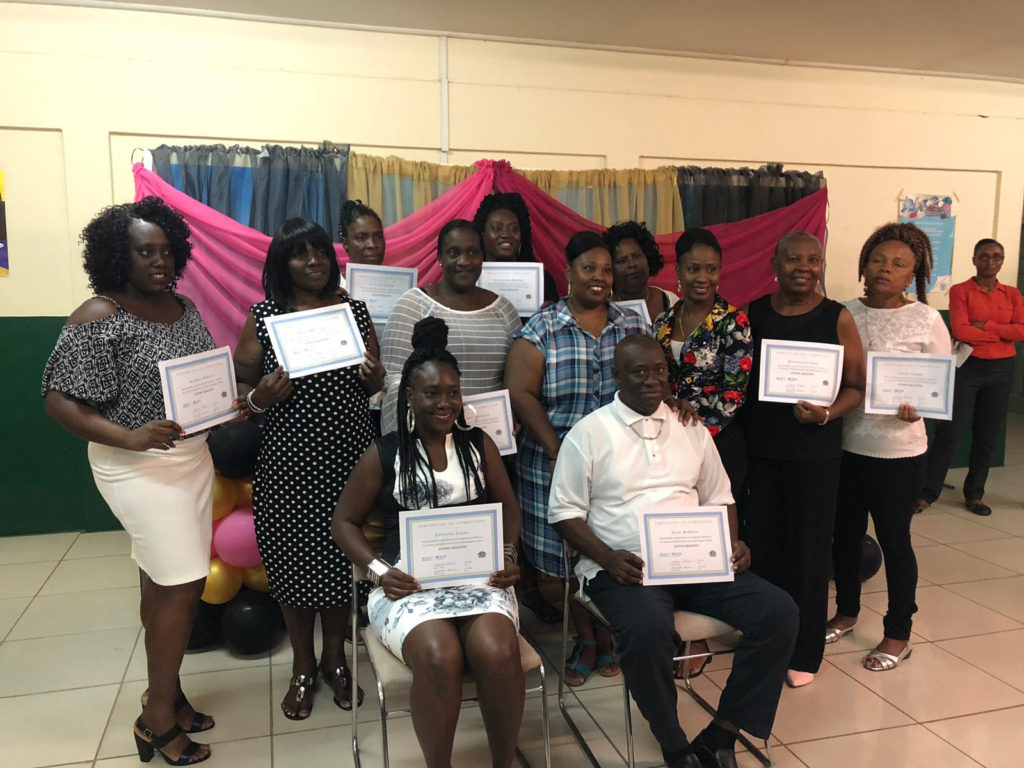 2018 GRADUATING CLASS OF LIVING HEALTHY WORKSHOP FOR THE CHRONIC DISEASE SELF-MANAGEMENT PROGRAMME
