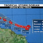 Dorian Weather Track
