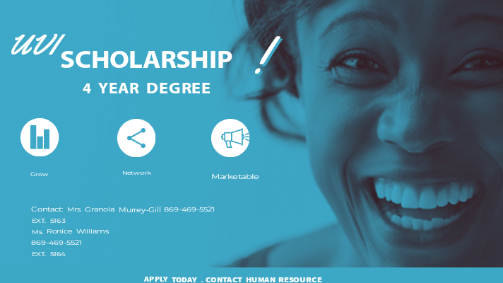UVI Scholarships - St. Kitts and Nevis