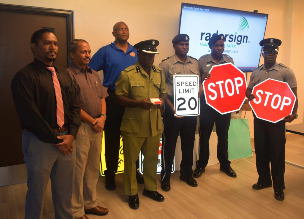 TRAFFIC DEPARTMENT RECEIVES RADAR SPEED SIGNS SUPPLIES TO AID WITH THE REDUCTION OF SPEEDING 1