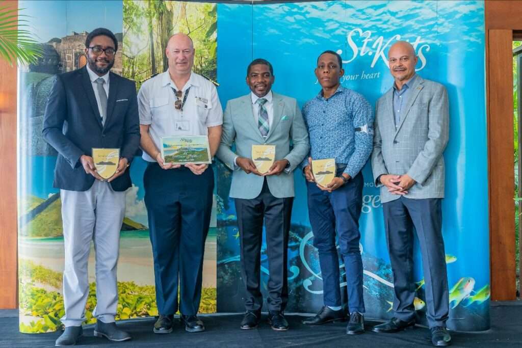 St. Kitts Welcomes Inaugural Visit of Seabourn Venture

