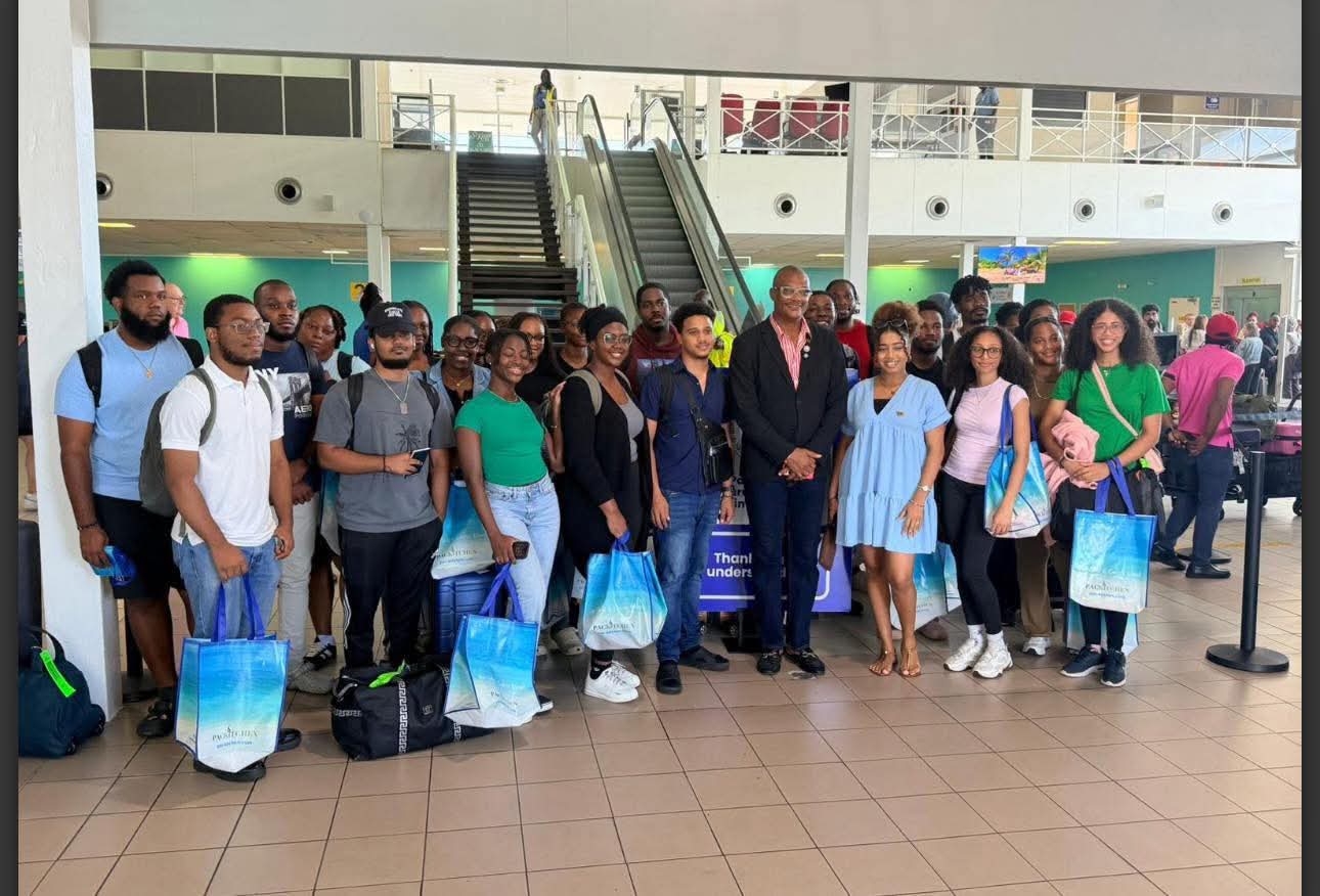 ST KITTS NEVIS STUDENTS SAFELY HOME FROM JAMAICA AHEAD OF HURRICANE MELISSA 1 FB IMG 1761566267007