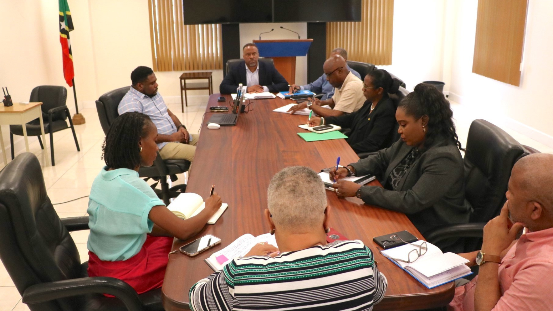 NIA Cabinet meets with Opposition on Proposed SSZ project in a Landmark Show of Democracy and Transparency