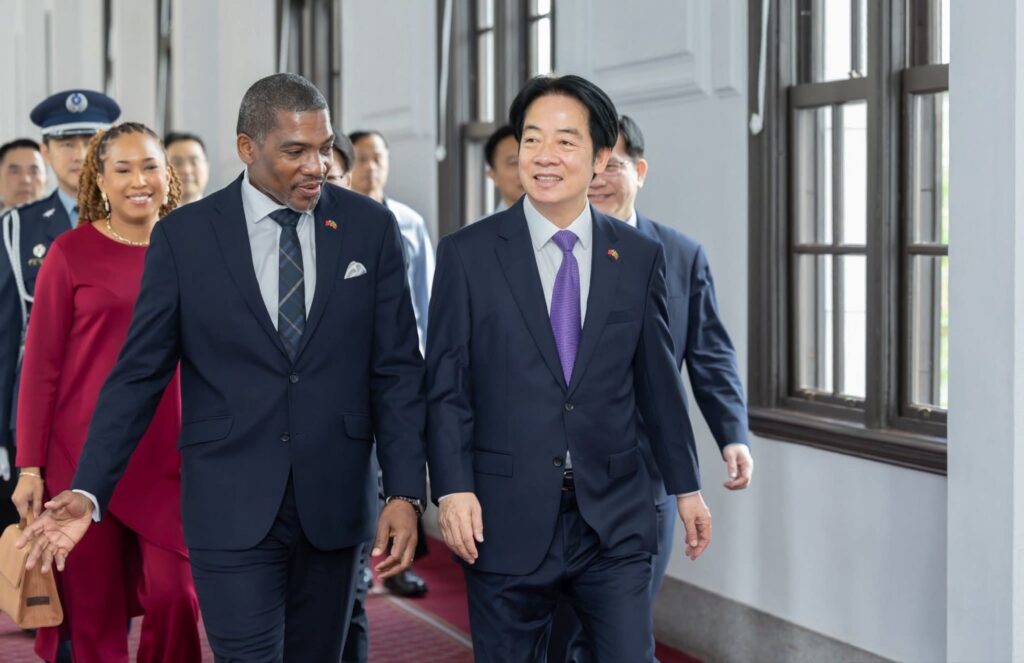 President Lai meets Prime Minister Hon. Dr. Terrance Drew of Federation of Saint Christopher and Nevis 3 582105993 1164985379070727 7797879550654139331 n180194410234860690