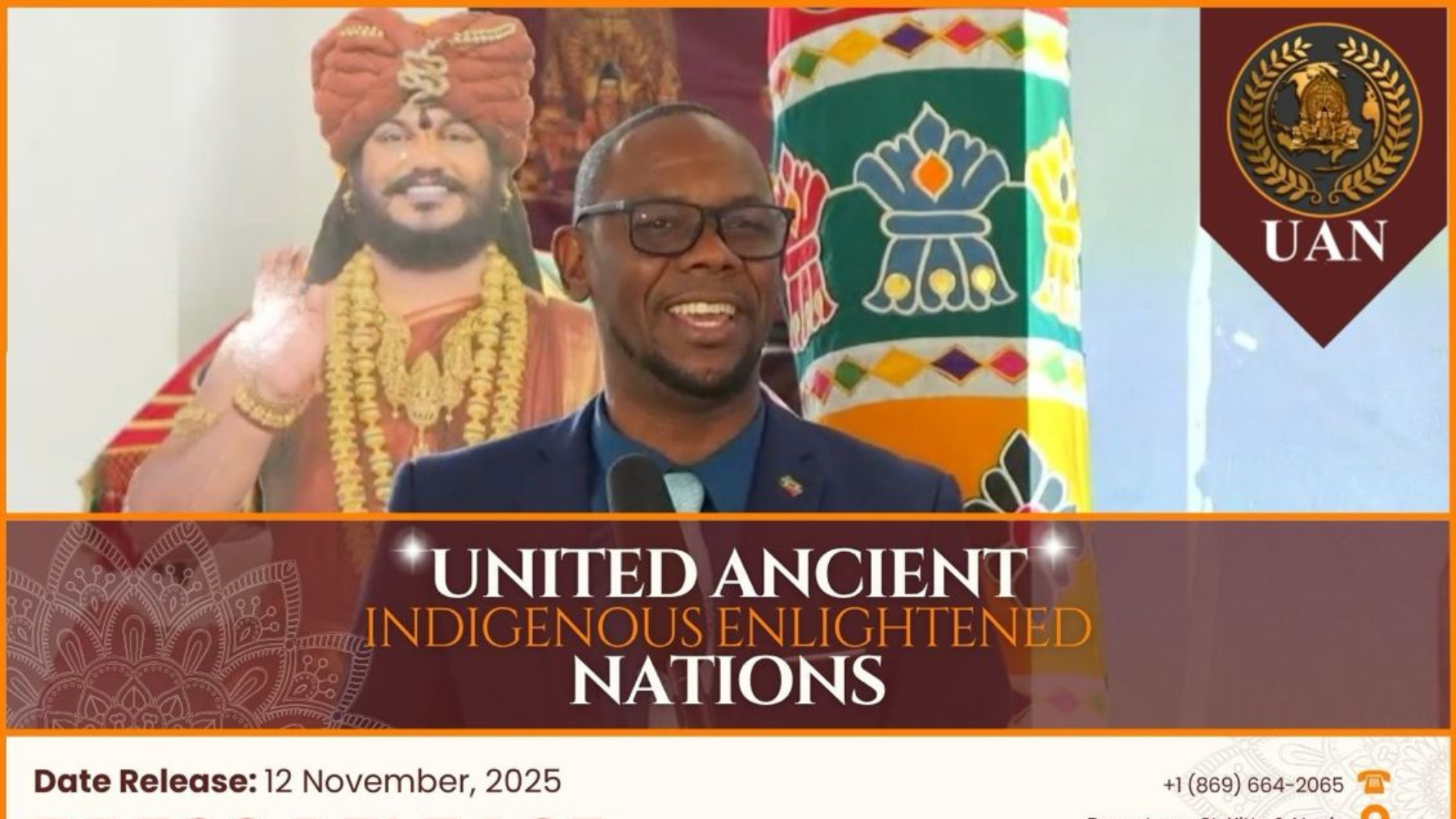 UAN Welcomes His Excellency Kenneth Douglas, Ambassador of St. Kitts and Nevis