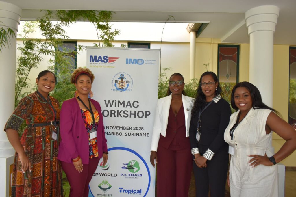 SKN represented at WiMAC workshop in Suriname 3 triciagreauxwithwimacgoverningcouncilsuriname20255492194390546822800