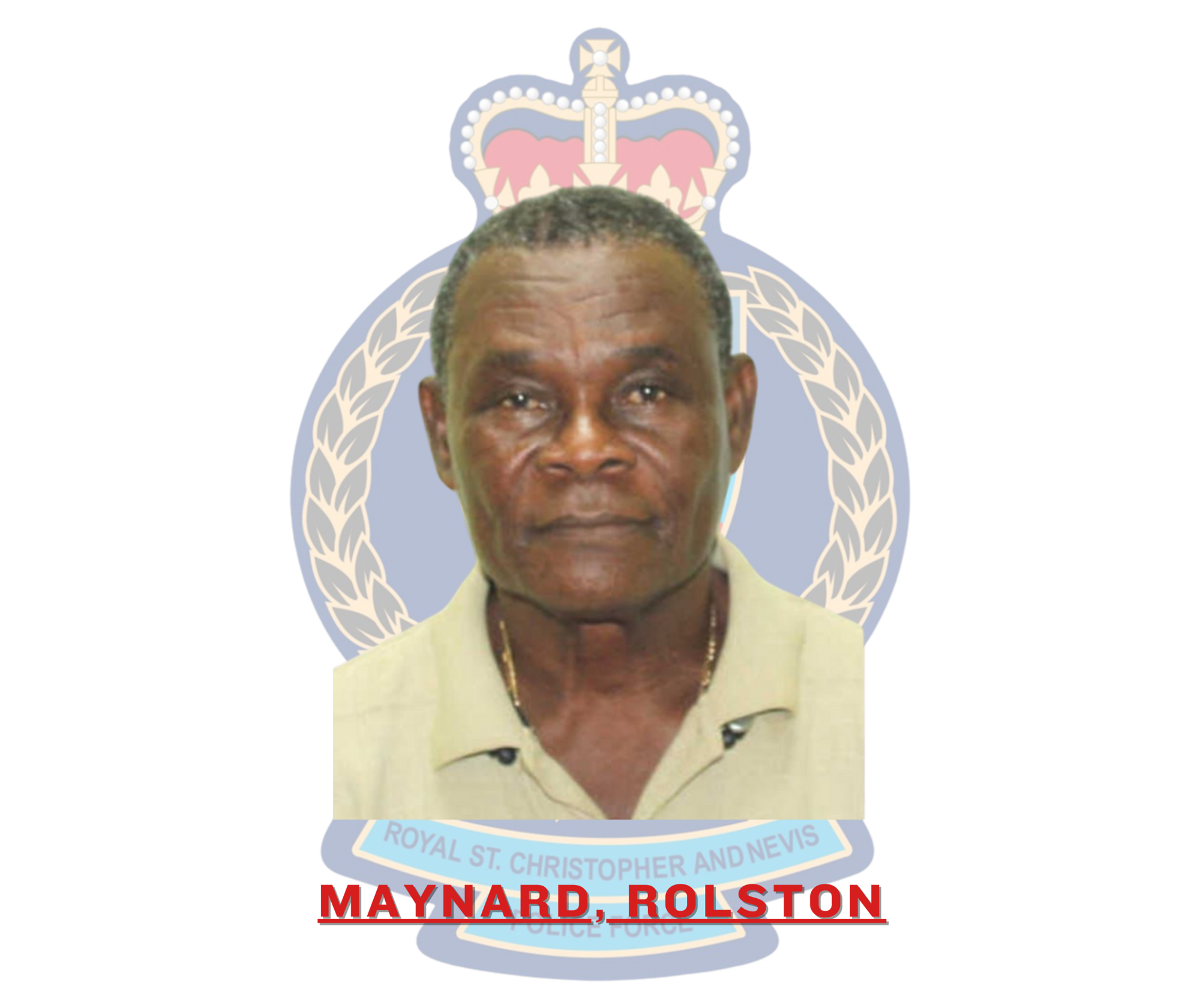ROLSTON MAYNARD CHARGED IN FIREARM CONTRABAND RECOVERY ON ST. KITTS