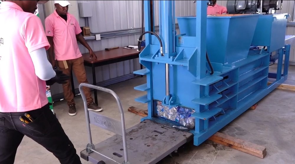 NIA Commissions New Baler to Boost Island’s Recycling Capacity 2 img 4186
