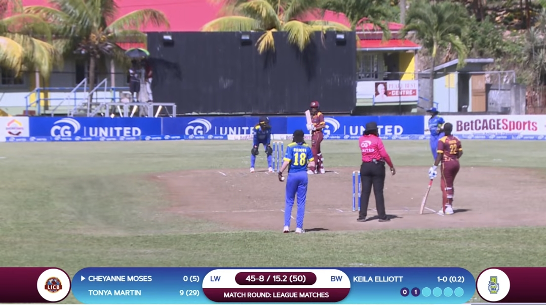 CWI Women’s Super50 Action: Barbados beat Leewards by 79 runs