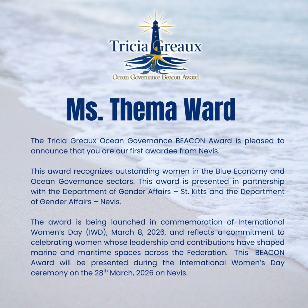 triciagreaux oceangovernancebeaconaward2026 winner nevis281292046865263961766036