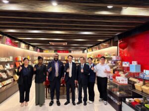 Ambassador Francis and delegation with Ambassador Ret. Cheng and other I mei officials 1200x900 1