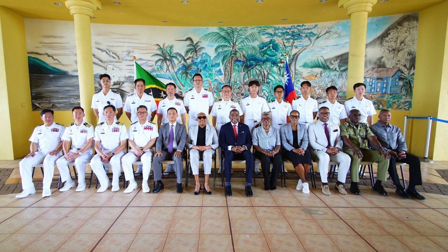 Taiwan Navy’s “Friendship Flotilla” Concludes Landmark Visit to Saint Kitts and Nevis after 23-Year Hiatus