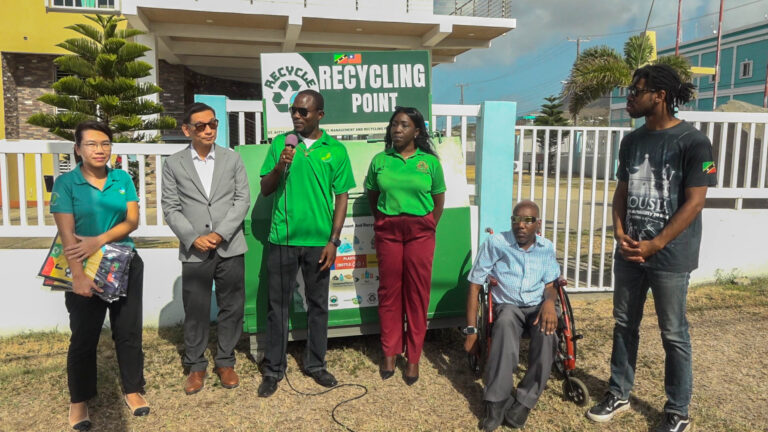 GOVERNMENT WELCOMES ANTIOCH BAPTIST CHURCH’S LEADERSHIP IN CRITICAL RECYCLING PROJECT