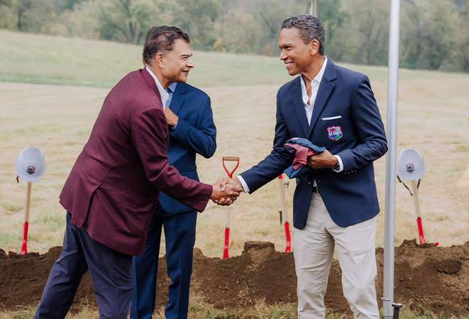 Cricket West Indies Deepens North American Connection at Washington Freedom Stadium Ground-breaking