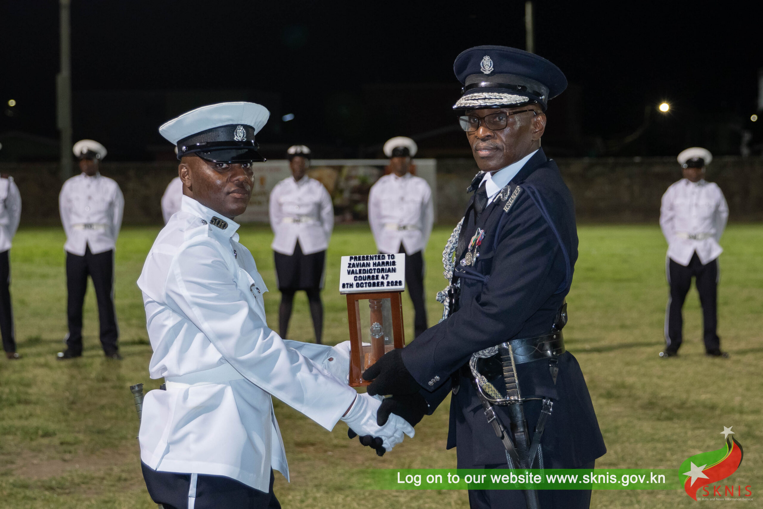 CONSTABLE ZAVIAN HARRIS EARNS BEST RECRUIT AWARD OF COURSE #47