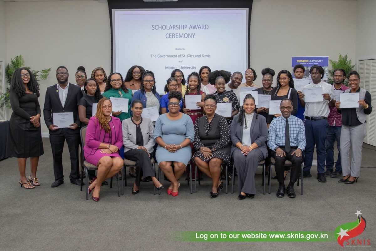 Government of Saint Kitts and Nevis and Monroe University Celebrate Record 67 Scholarship Awardees