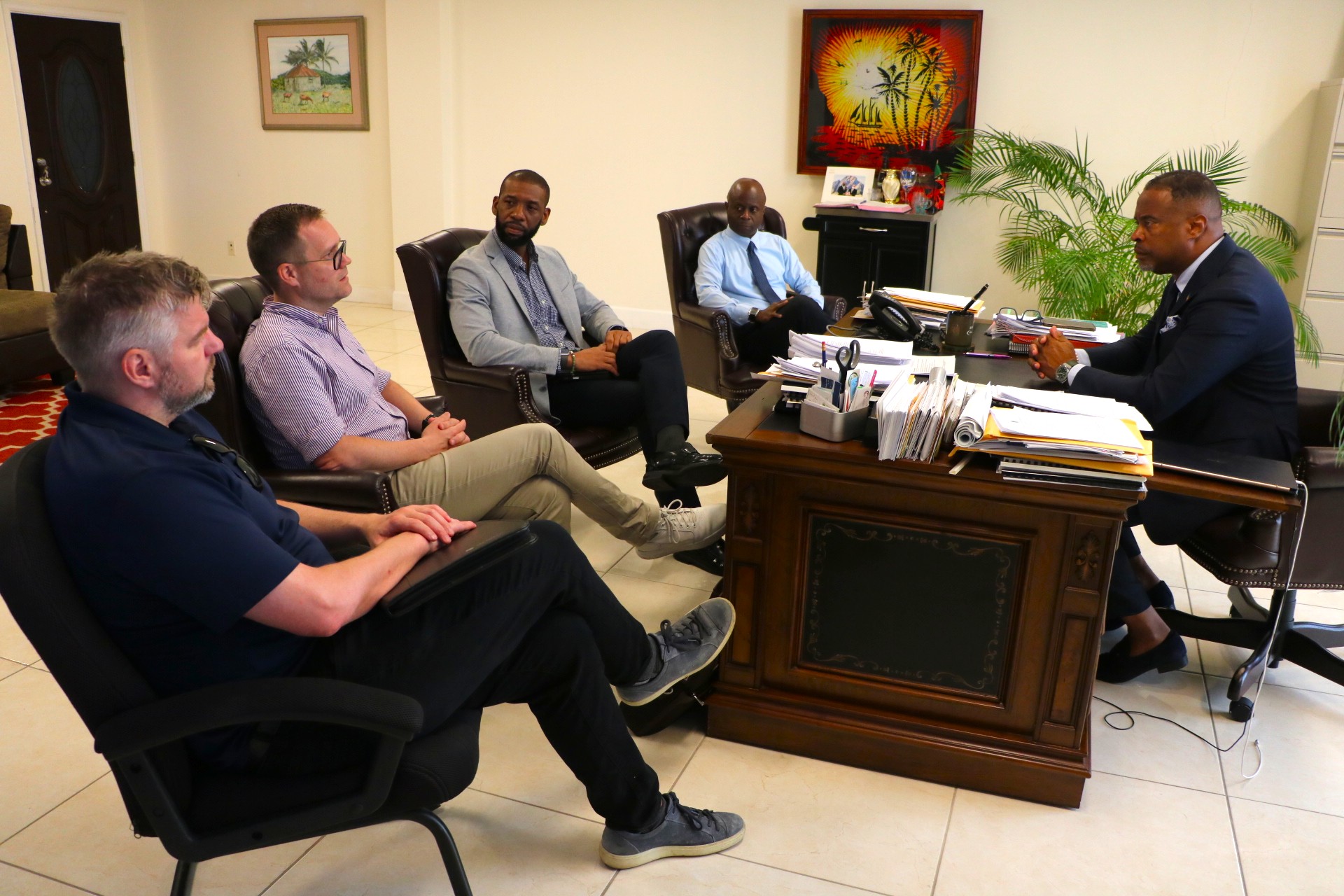Premier Brantley Meets with Iceland Drilling, COWI on Geothermal Drilling Preparations